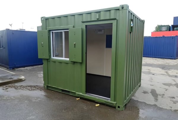 10ft-X-8ft-Custom-Shipping-Container-Office-1024x688-1 10ft Custom Shipping Container Office – Portable Modular Office
