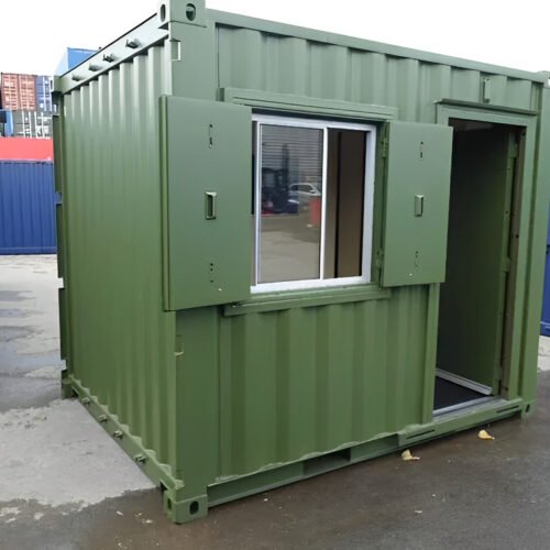 10ft Custom Shipping Container Office – Portable Modular Office