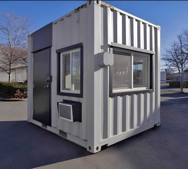 10ft-x-10ft-High-Cube-Mobile-Office-Container (1) 10ft x 10ft High Cube Mobile Office Container – Portable Site Office