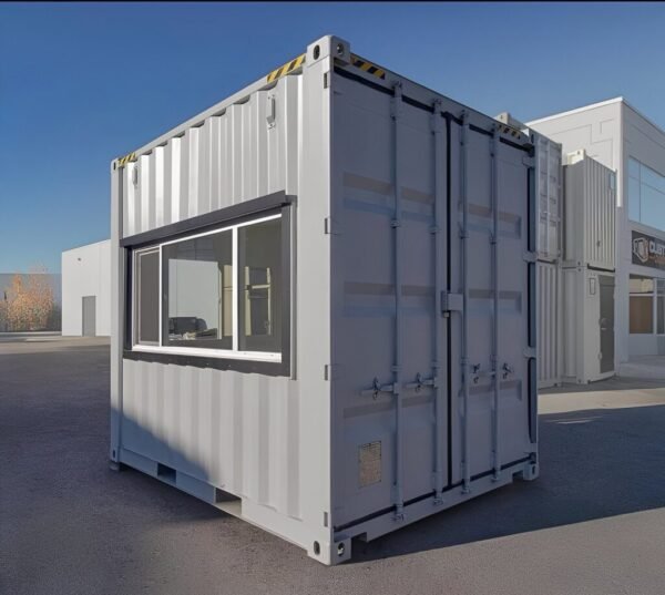 10ft x 10ft High Cube Mobile Office Container – Portable Site Office