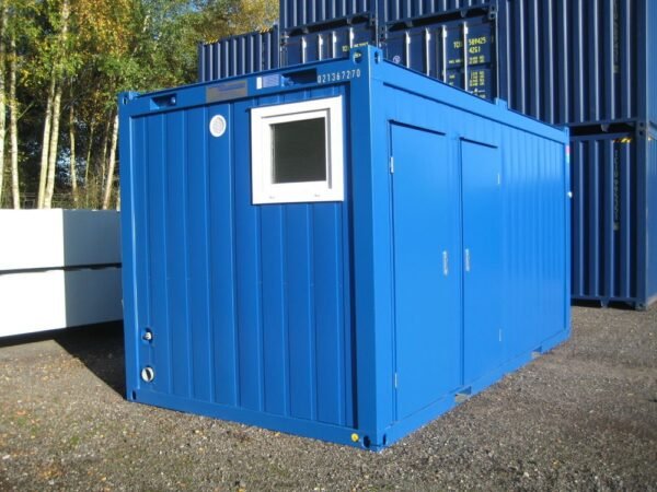 16Ft-Toilet-Cabin 16ft Toilet Cabin – Portable Toilet & Welfare Facility