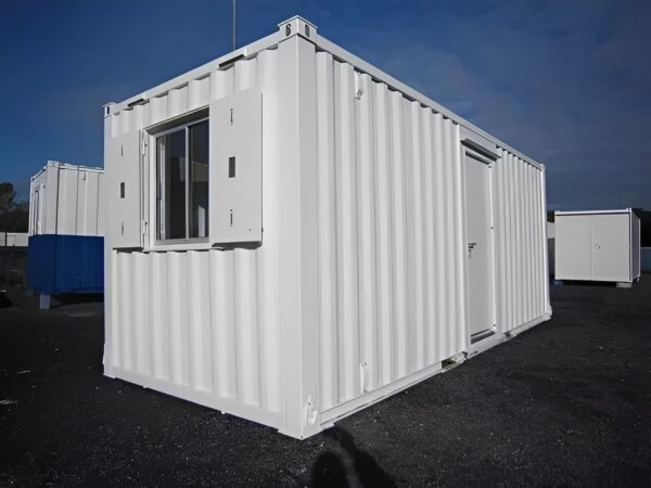 20ft New Build Anti-Vandal Office Cabin – Secure Portable Site Office