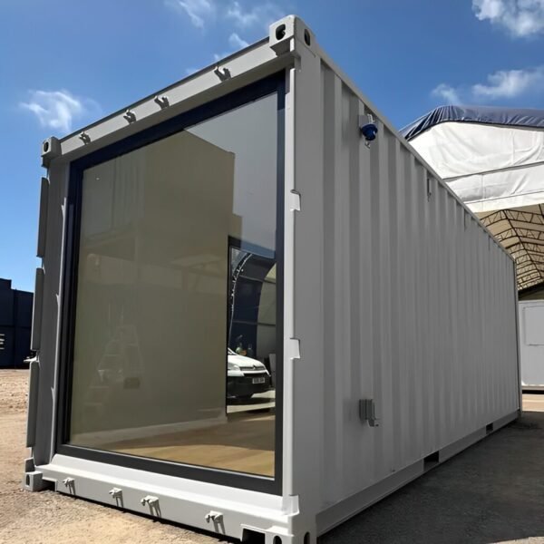 20ft x 8ft Custom Shipping Container Converted Office