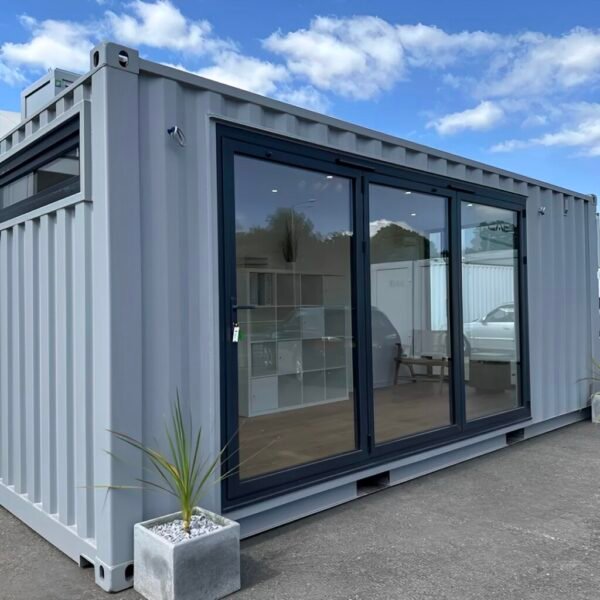 20ft x 8ft Custom Shipping Container Converted Office