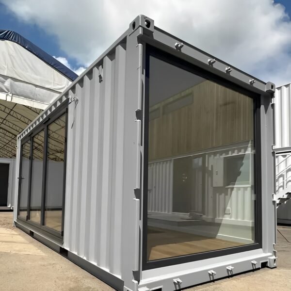 20ft x 8ft Custom Shipping Container Converted Office