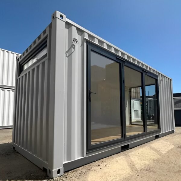 20ft x 8ft Custom Shipping Container Converted Office