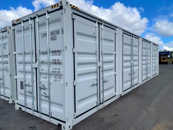 40ft High Cube Shipping Container with 4 Side Access Doors – Multi-Access Container