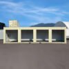 40ft High Cube Container with 4 Roll-Up Doors – Multi-Access Storage